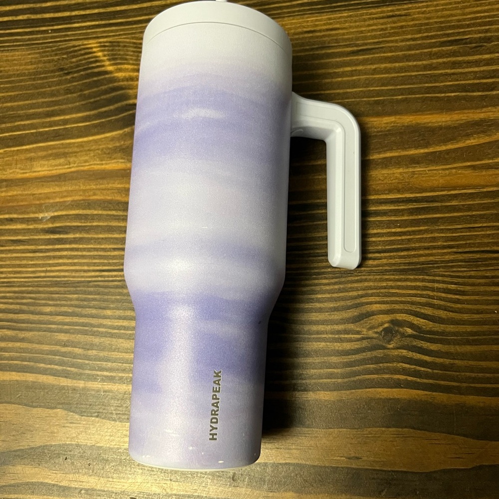 Purple Gradient Insulated Drinkware with Handle